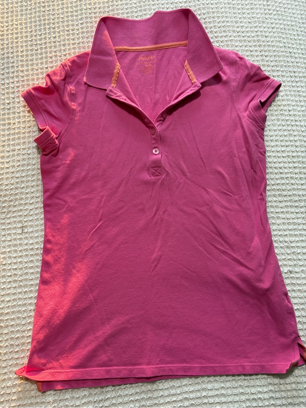 Women’s Pink Polo Shirt - BUM Equipment